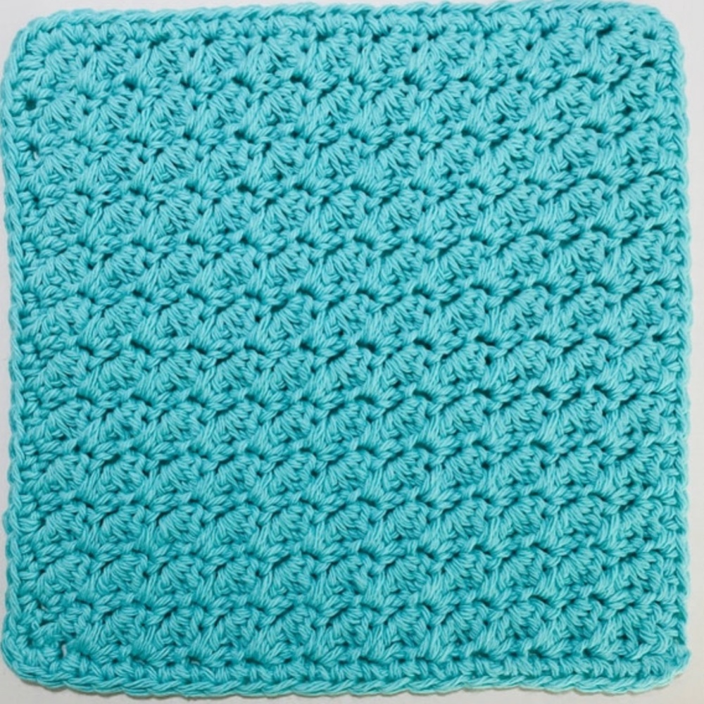Crochet Washcloths - Set of 2, Dishcloths 100% Cotton YOU CHOOSE COLOR! - Picture 4 of 7